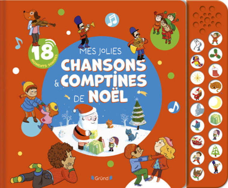 Mes jolies chansons et comptines de Noël (grand format avec boitier) - Séverine Cordier, Claire Frossard, Mélanie Combes, Sophie Rohrbach, L'Air Mobile L'Air Mobile,  L'Air Mobile - GRUND