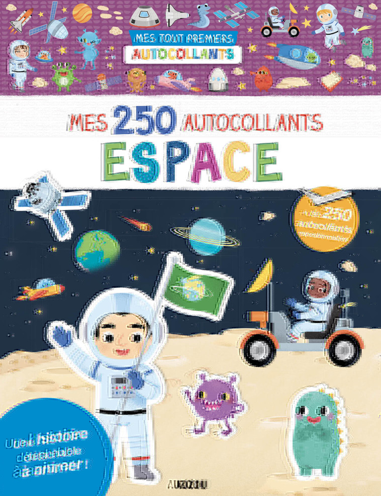 MES 250 AUTOCOLLANTS ESPACE - Yi-hsuan Wu - AUZOU