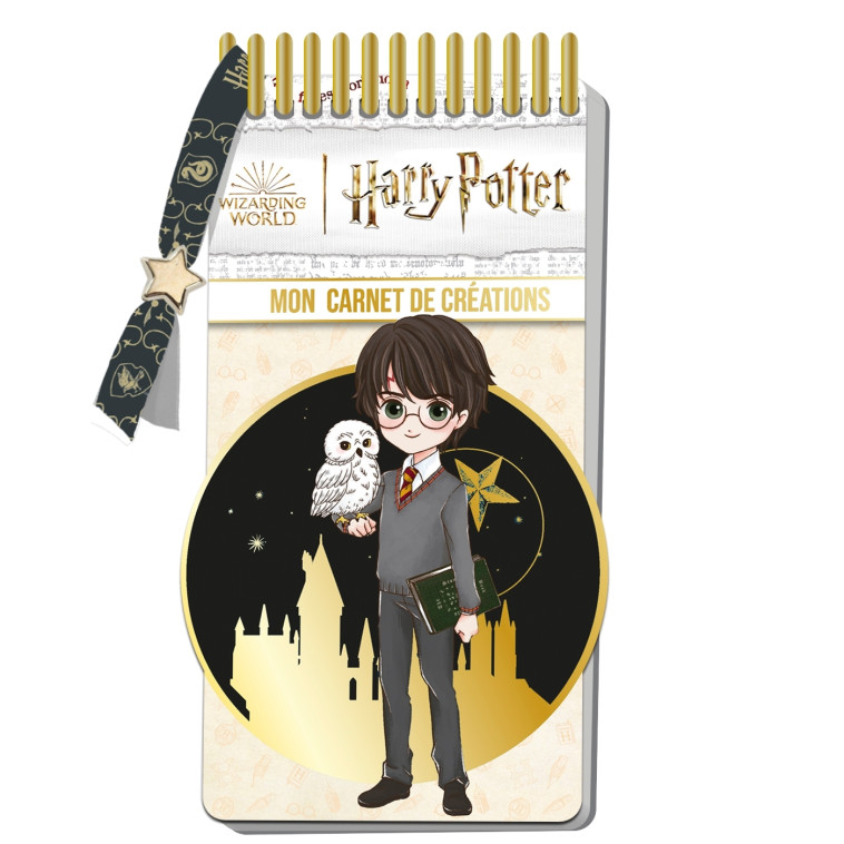 Harry Potter - Mon carnet de créations Harry nouvelle édition - PLAYBAC EDITIONS - PLAY BAC