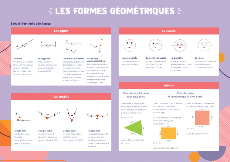 Les formes géométriques - COLLECTIF - RUE DES ECOLES