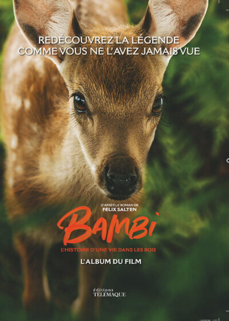 Bambi, l'album illustré du film - COLLECTIF - TELEMAQUE EDIT