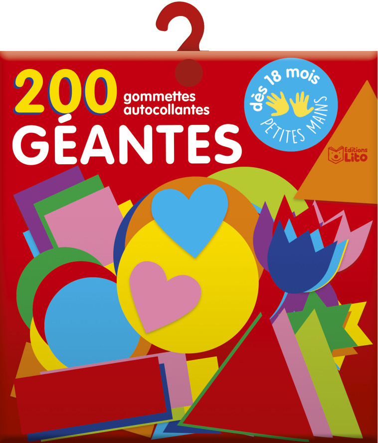 200 GOMMETTES GEANTES - XXX - LITO