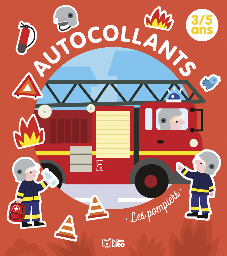 AUTOC 3-5 ANS- LES POMPIERS - COMBES ADELE - LITO