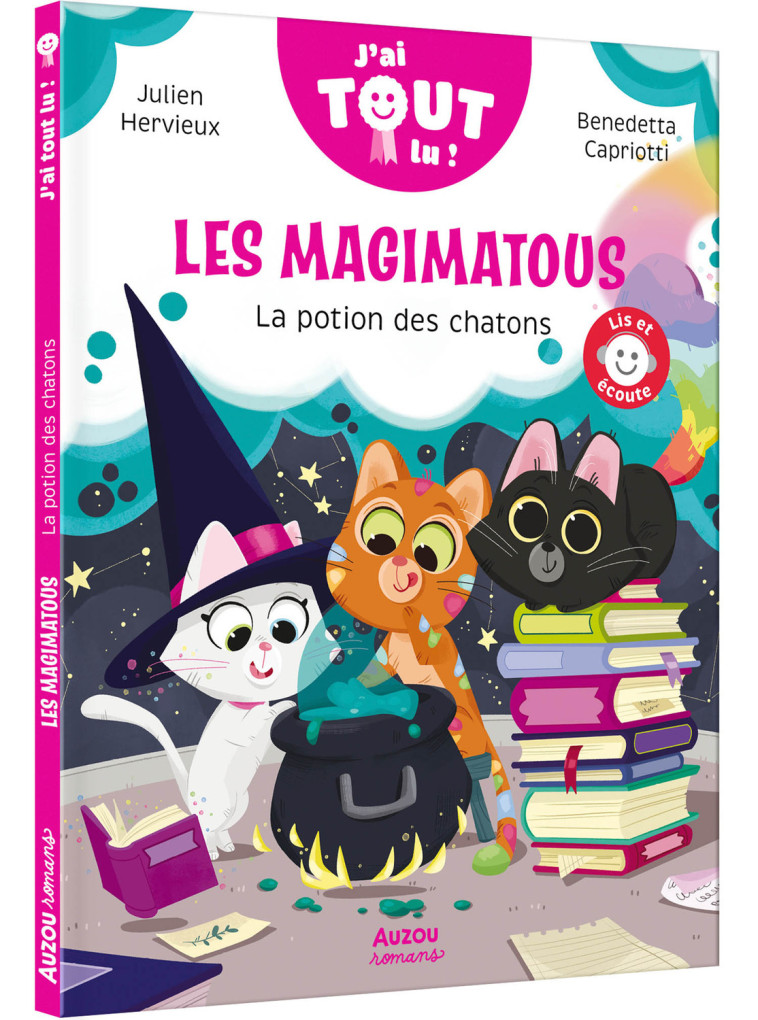 LES MAGIMATOUS   - LA POTION DES CHATONS - Julien Hervieux, Benedetta Capriotti - AUZOU