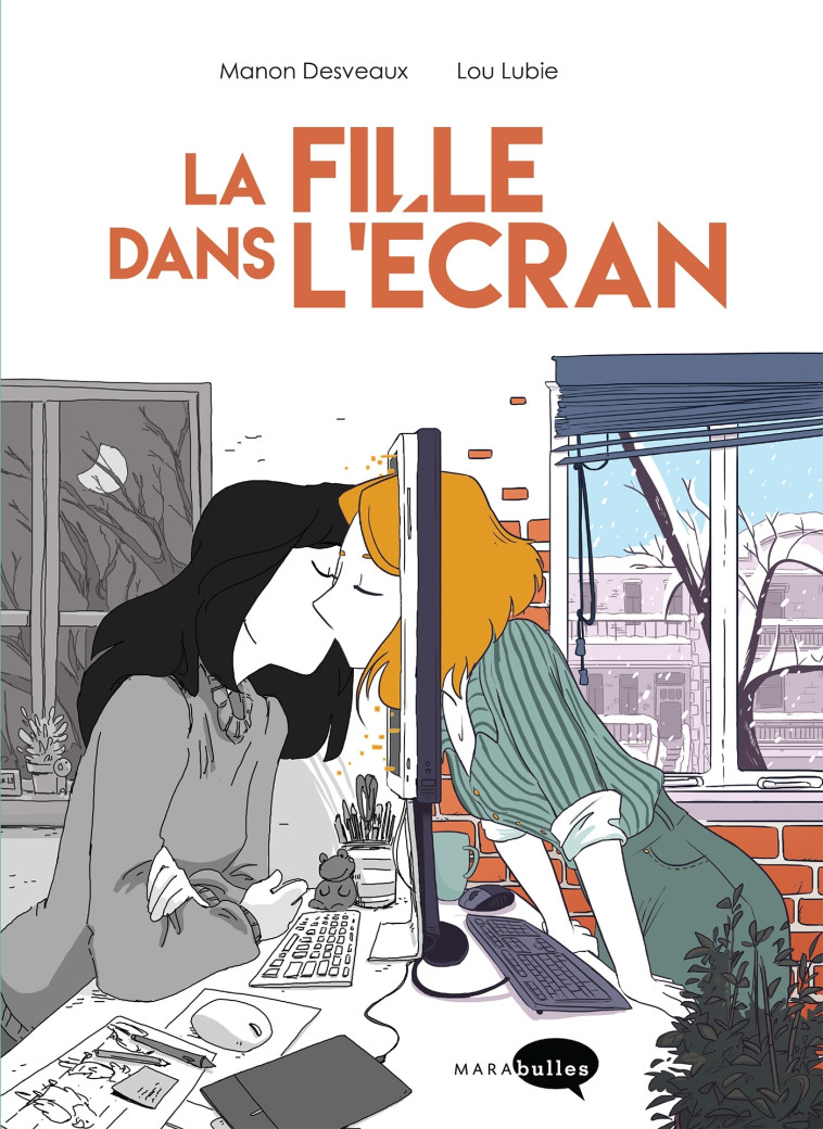 La fille dans l'écran - Lou Lubie, Manon Desveaux - MARABULLES