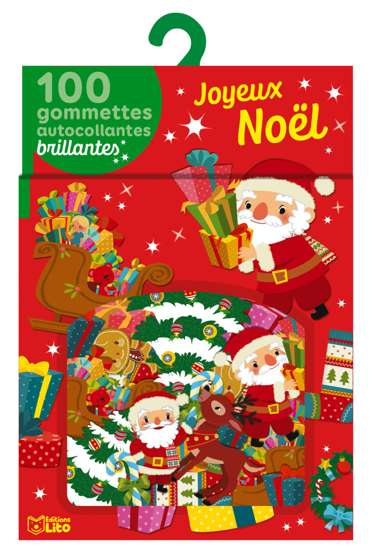 GOMMETTES NOEL BRILLANT - POP CHARLIE - LITO