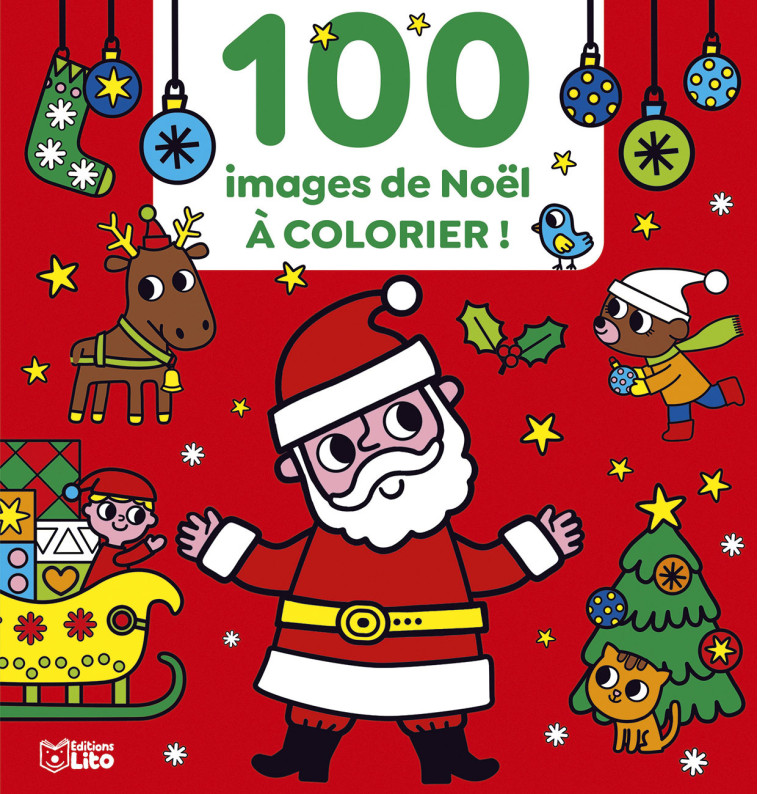 100 IMAGES DE NOEL A COLORIER - KYPRIANOU - LITO