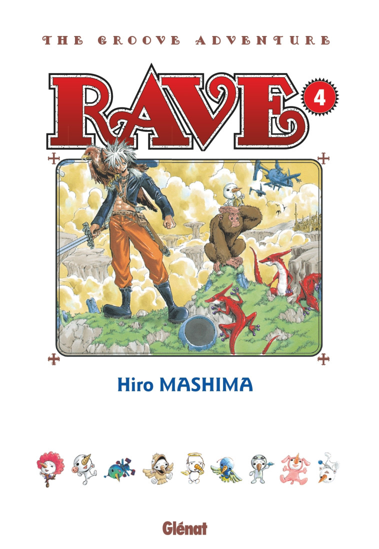 Rave - Édition originale - Tome 04 - Hiro Mashima - GLENAT