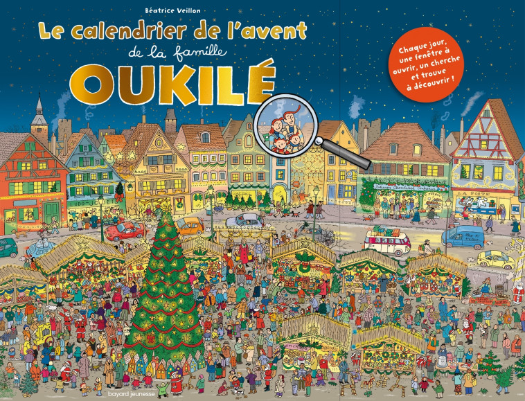 Calendrier de l'Avent Oukilé - Béatrice Veillon - BAYARD JEUNESSE