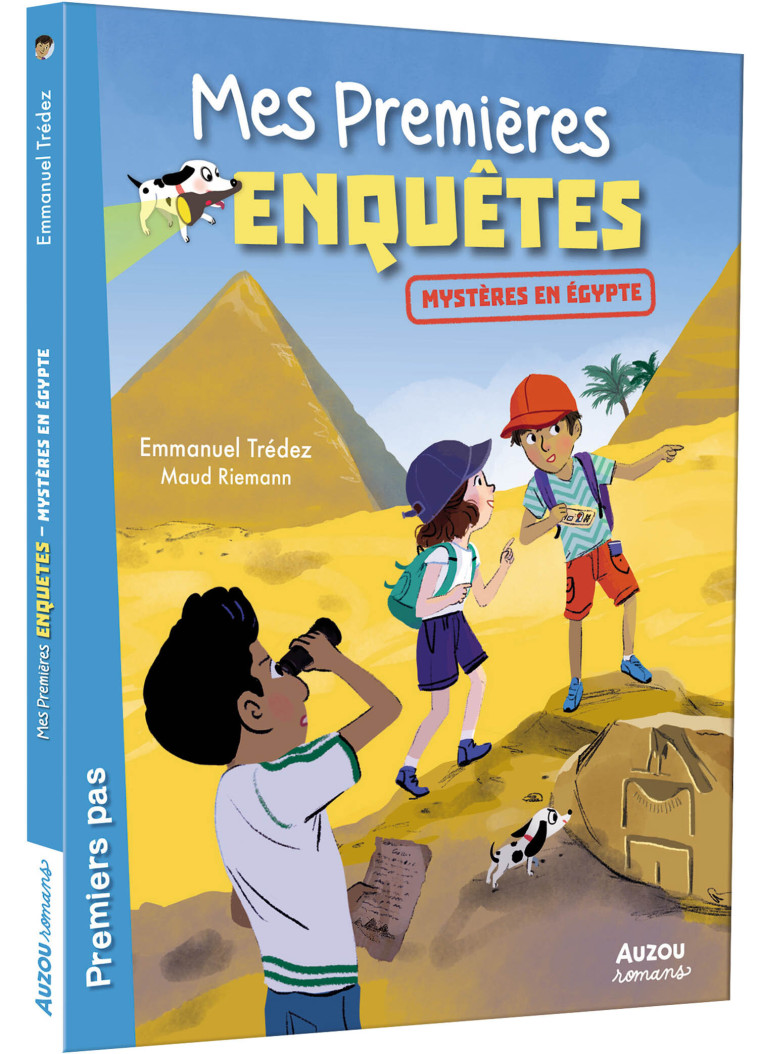 MES PREMIÈRES ENQUÊTES - MYSTÈRES EN ÉGYPTE - Trédez Emmanuel Trédez Emmanuel, Maud Riemann - AUZOU