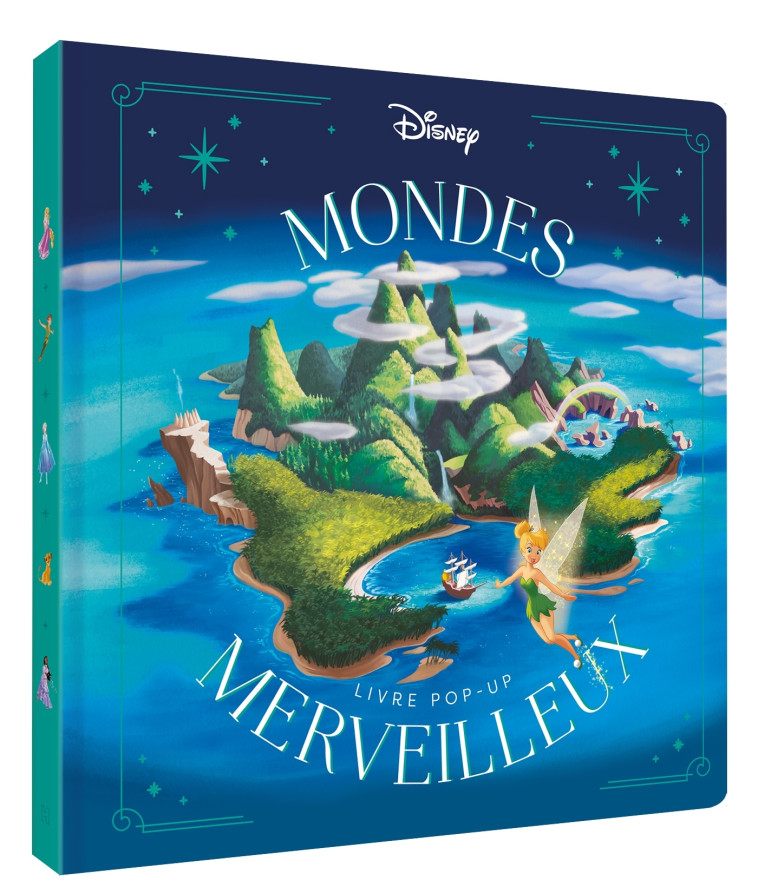 DISNEY - Mondes Merveilleux - Livre Pop-up - COLLECTIF - DISNEY HACHETTE