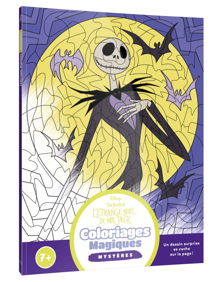 L'ÉTRANGE NOËL DE MR JACK - Coloriages magiques - Mystères (7+) - Disney - COLLECTIF - DISNEY HACHETTE