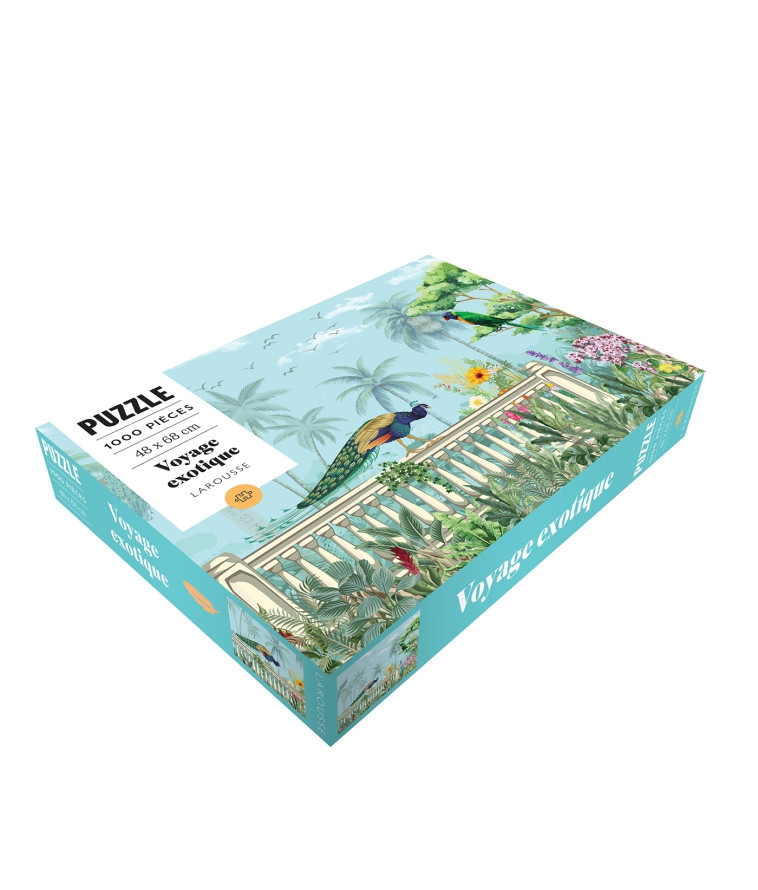 Puzzle Voyage Exotique - COLLECTIF - LAROUSSE