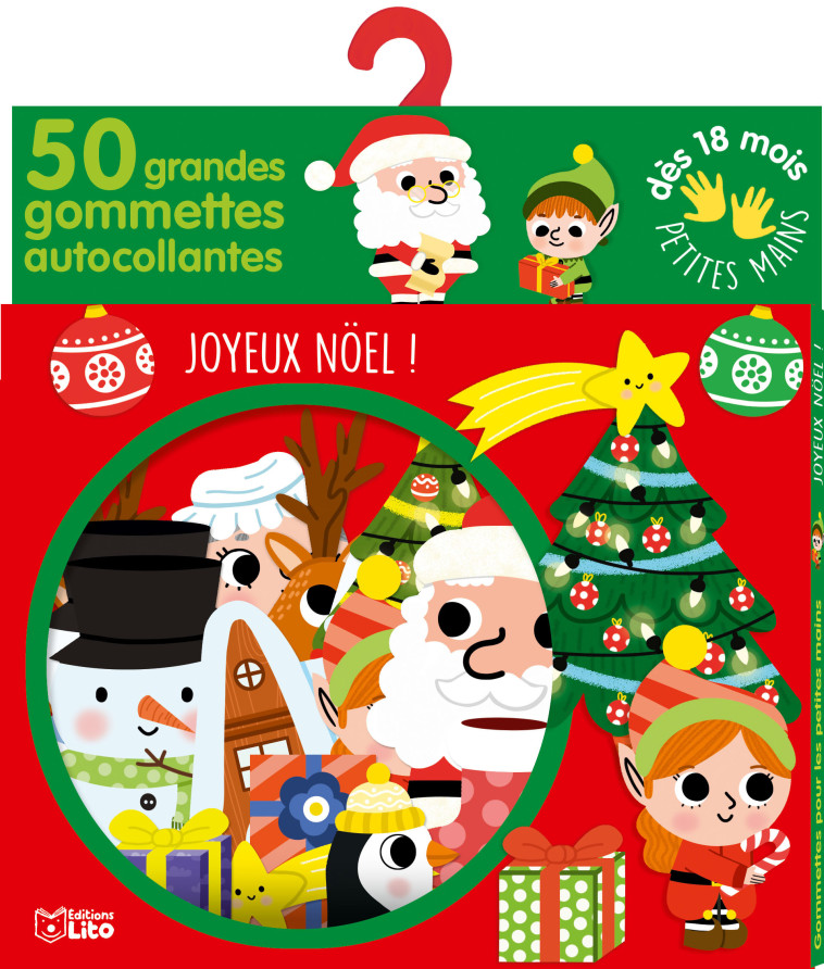 GOMMETTES PTES MAINS NOEL - XXX - LITO