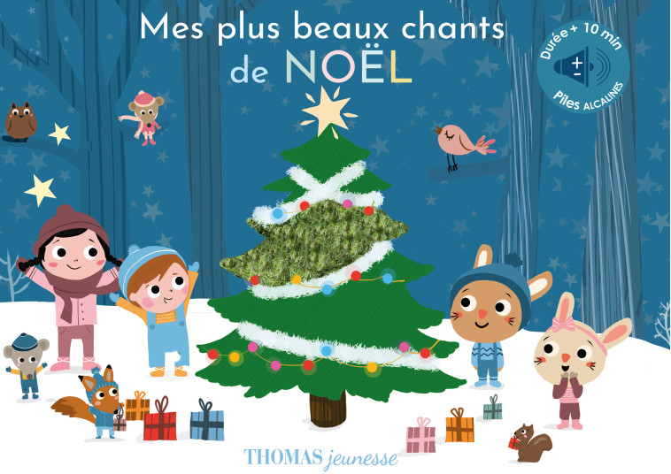 Mes plus beaux chants de Noël - Marie Deloste, Julie Toublanc - THOMAS EDITIONS