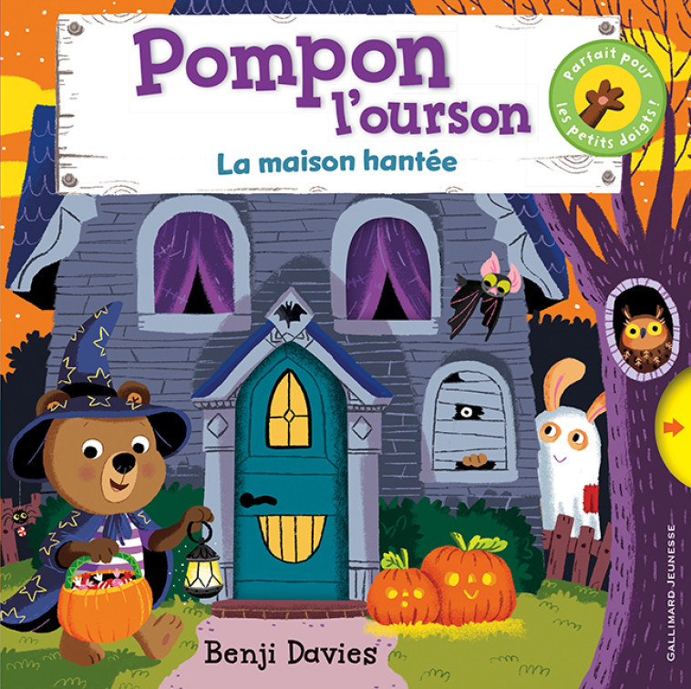 Pompon l'ourson : La maison hantée - Benji Davies - GALLIMARD JEUNE