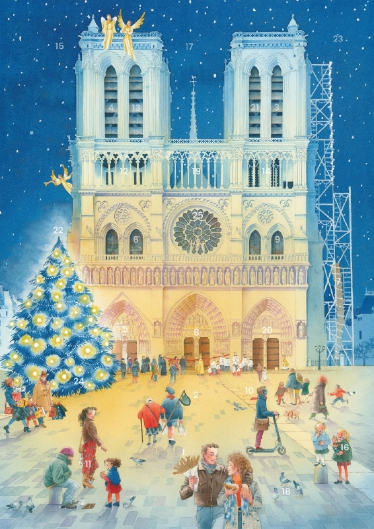 Calendrier de l'Avent Notre-Dame de Paris - Clémence MEYNET   - TRIOMPHE