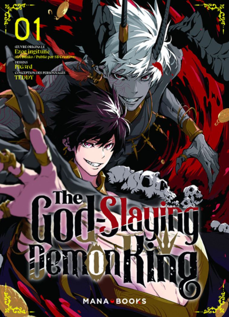 The Godslaying Demon King T01 - GINGITSUNE/PIG3RD - MANA BOOKS