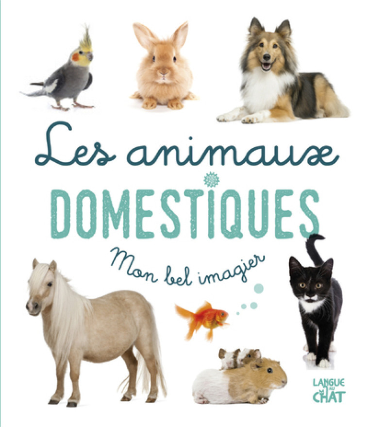 Mon bel imagier - Les animaux domestiques - Collectif Collectif,  Collectif - LANGUE AU CHAT