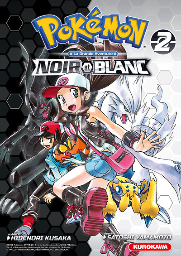 Pokémon Noir & Blanc Double - Tome 2 - Fabien Vautrin, Satoshi Hashimoto, Hidenori Kusaka, Satoshi Yamamoto - KUROKAWA