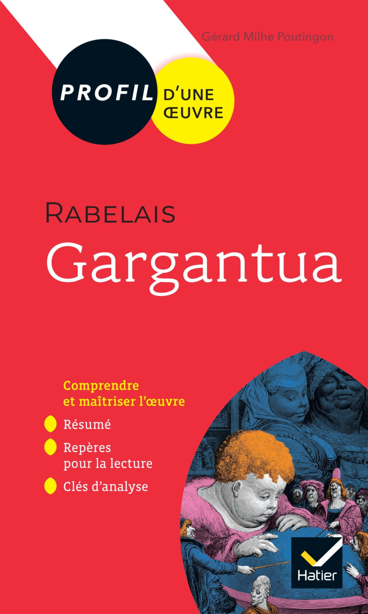 Profil - Rabelais, Gargantua (oeuvre au programme Bac 2025) - Gérard Milhe-Poutingon, Gérard Milhe Poutignon - HATIER