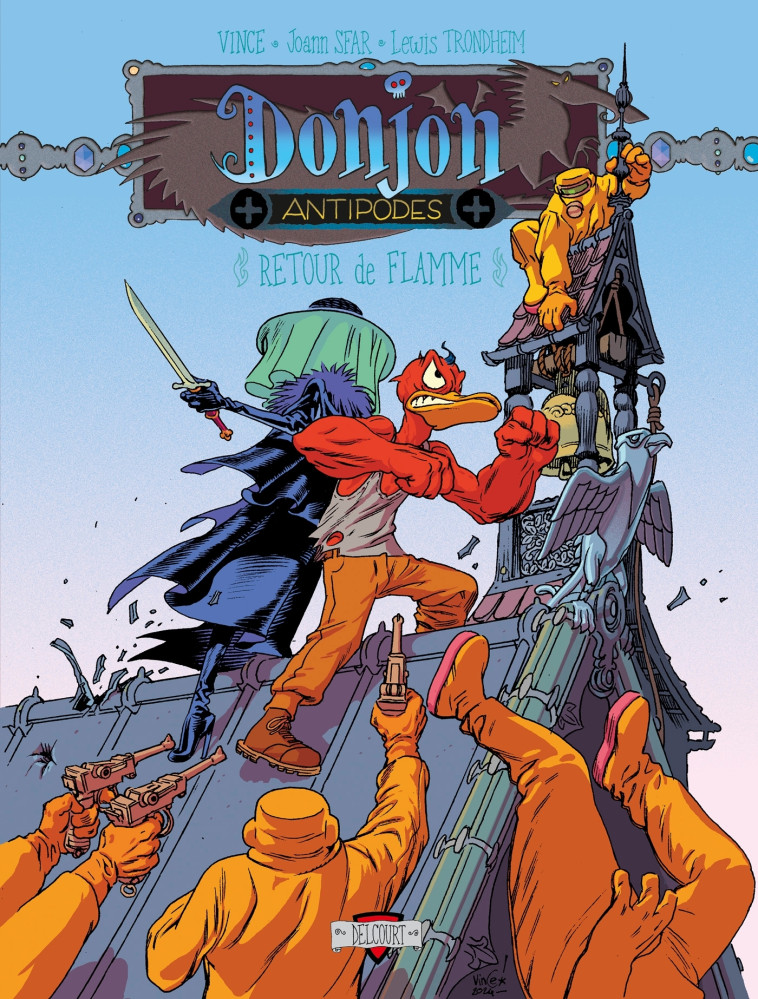 Donjon Antipodes + 10003 - Lewis TRONDHEIM, Joann Sfar, Vince Vince,  VINCE - DELCOURT