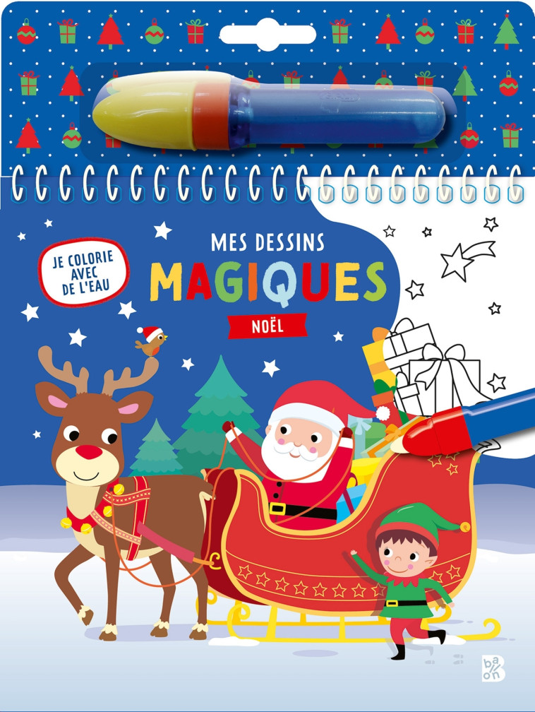 MES DESSINS MAGIQUES NOEL - COLLECTIF - BALLON