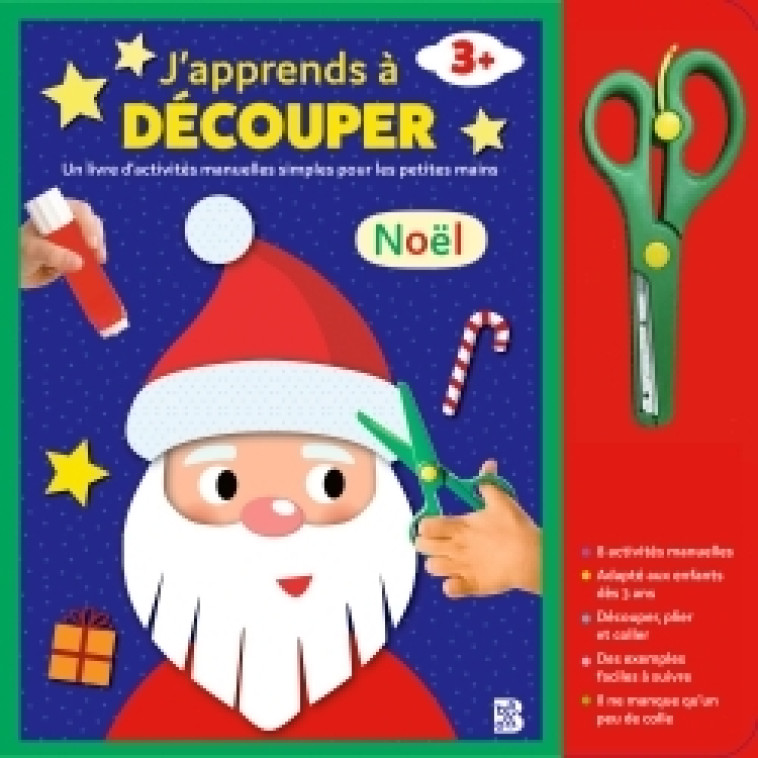 Livre d'activités - J'apprends à découper 3+ - COLLECTIF - BALLON