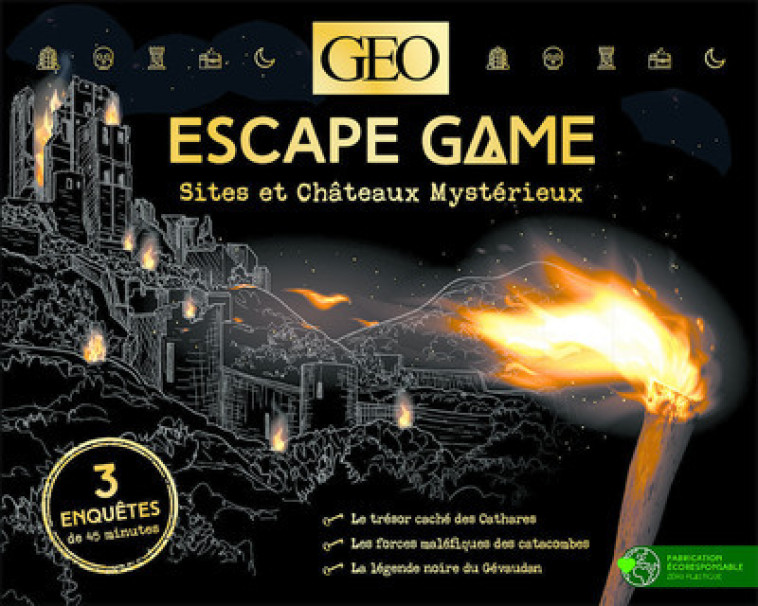 Escape Game - Sites et Châteaux mystérieux - Collectif Collectif,  Collectif - GEO