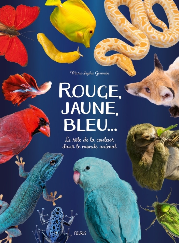 Rouge, jaune, bleu... - Marie-Sophie Germain - FLEURUS