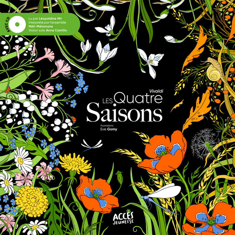 LIVRE CD - LES QUATRE SAISONS - Léopoldine Hummel, EVE GOMY - ACCES