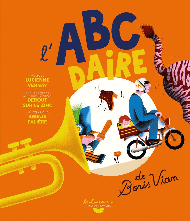 L'abécédaire de Boris Vian - Boris Vian, Amélie Falière - GALLIMARD JEUNE