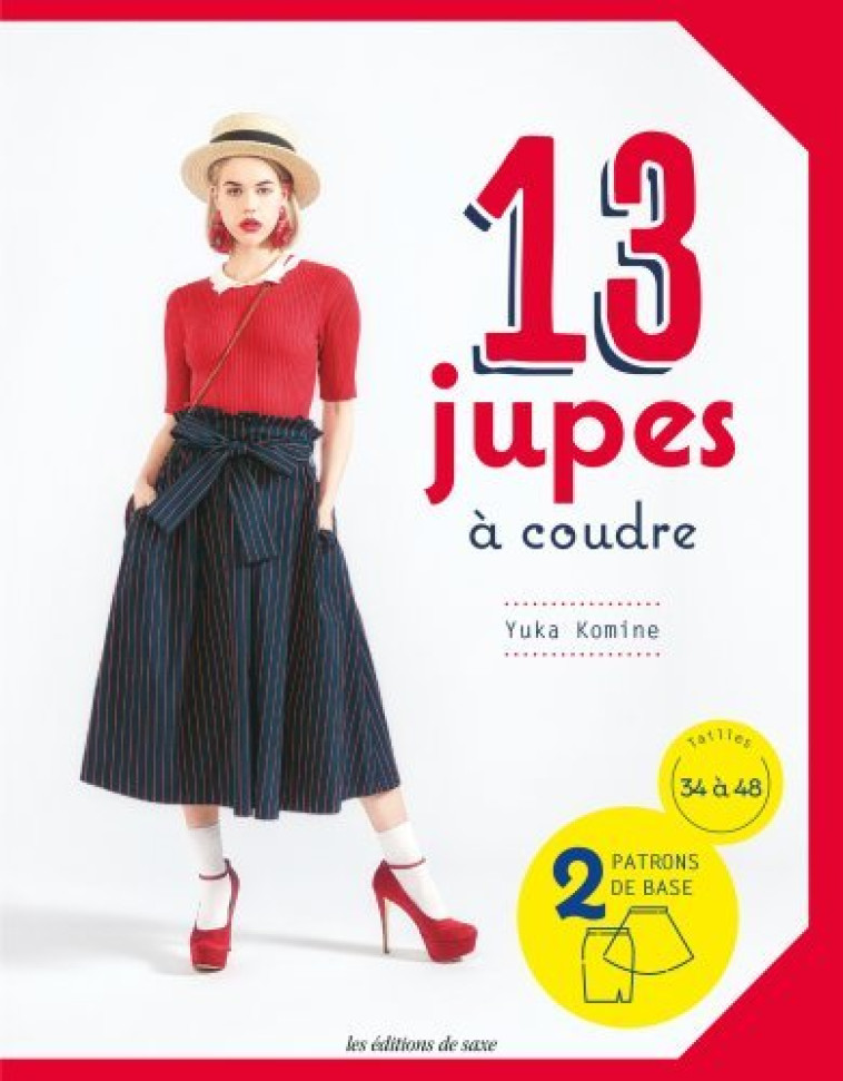 13 jupes à coudre - Yuka Komine - DE SAXE