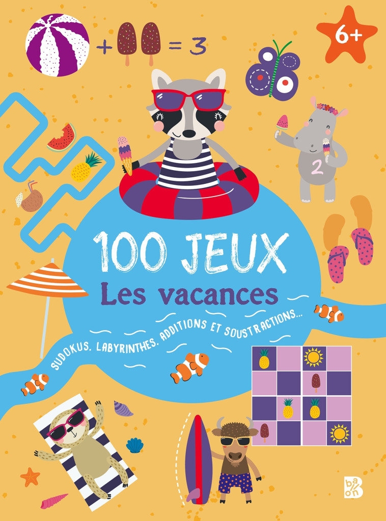 100 jeux - 6+ Les vacances - XXX - BALLON