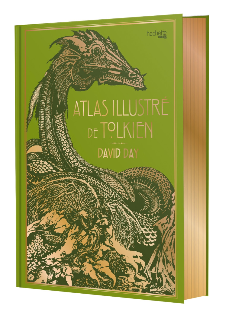 Atlas illustré Tolkien Collector - David Day - HACHETTE HEROES