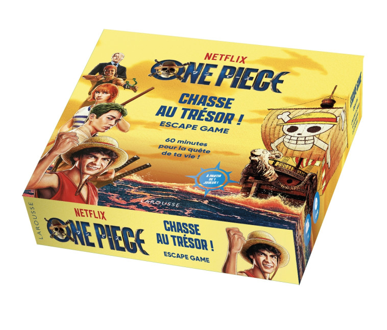 One Piece - Chasse au trésor - Nicolas Trenti - LAROUSSE