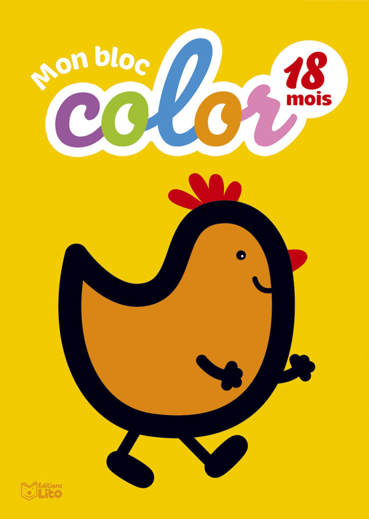 BLOC COLOR LA POULE - XXX - LITO