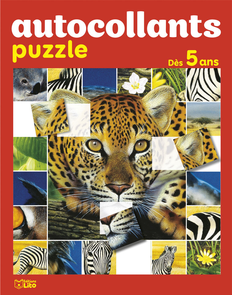 AUTOCO PUZZLE ANIMAUX PANTHERE - XXX - LITO