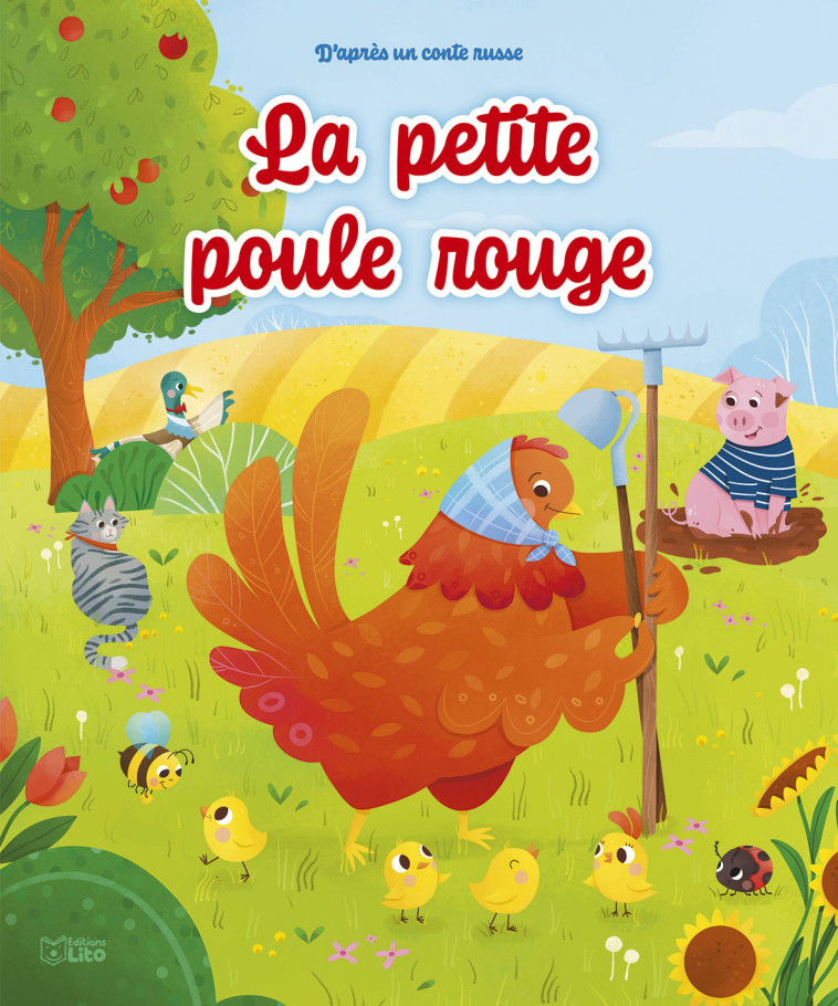 La petite poule rouge - Kathie Fagundez, Laure Macotta - LITO