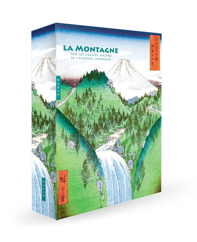 La Montagne par les grands maîtres de l'estampe japonaise (Coffret) - Anne Sefrioui - HAZAN