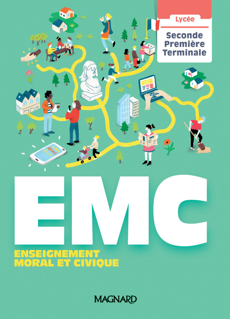 Enseignement moral et civique 2de, 1re, Tle (2020) - Manuel élève - Hugo Borgogno, Thomas Cassigneul, Sophie Bordet-Petillon, Francis Larran, Henri Pompidor, Frédéric Violay, Pauline Delabroy-Allard, Marie-Cécile Michallet, Bastien Perrin, Catherine Ramon