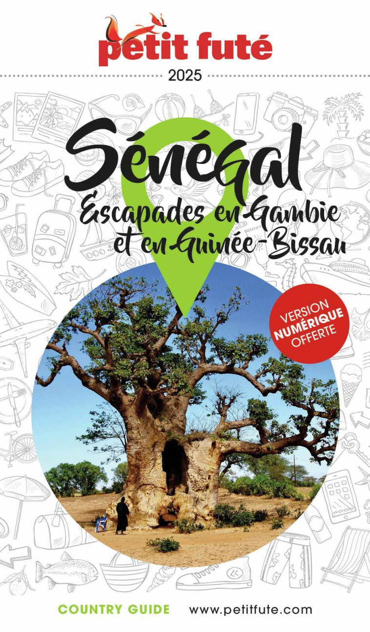 Guide Sénégal 2025 Petit Futé -  Auzias d. / labourdette j. & alter, Jean-Paul Labourdette, Dominique Auzias - PETIT FUTE