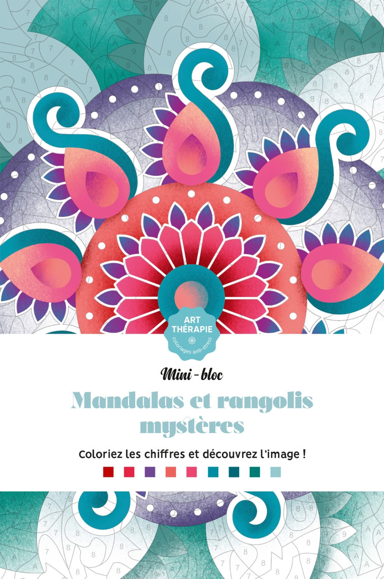 Mandalas et rangolis Mystères - Nathalie Lavaud - HACHETTE HEROES