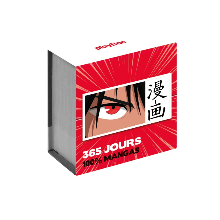 Mini calendrier - 365 jours 100 % mangas -   - PLAY BAC