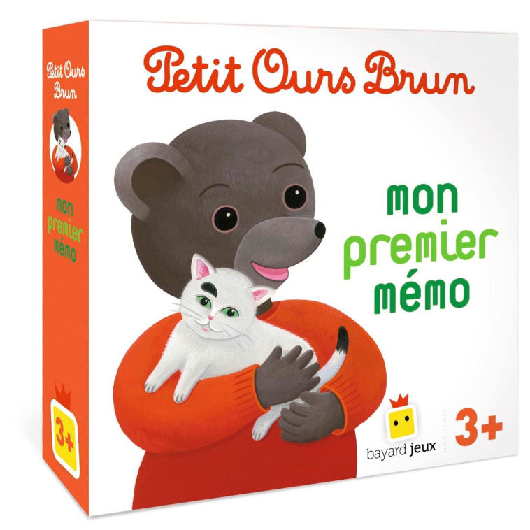 Jeu Petit Ours Brun - Mon premier mémo - Danièle Bour - BAYARD JEUNESSE