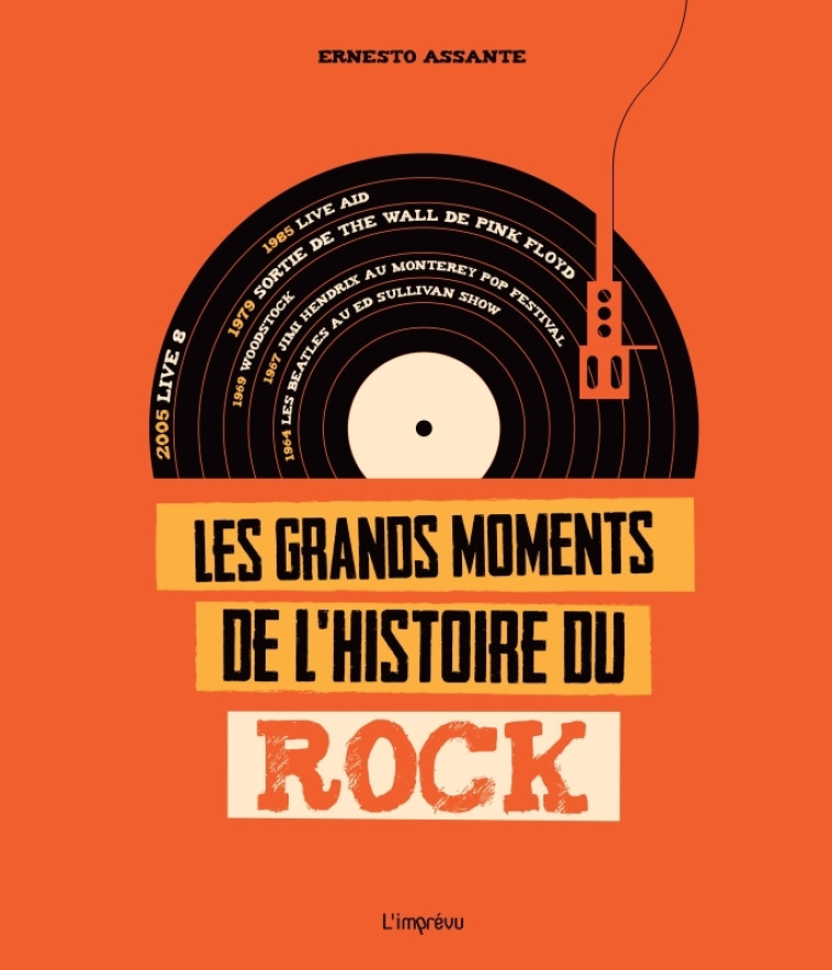 Les grands moments de l'histoire du rock - Ernesto Assante - L IMPREVU