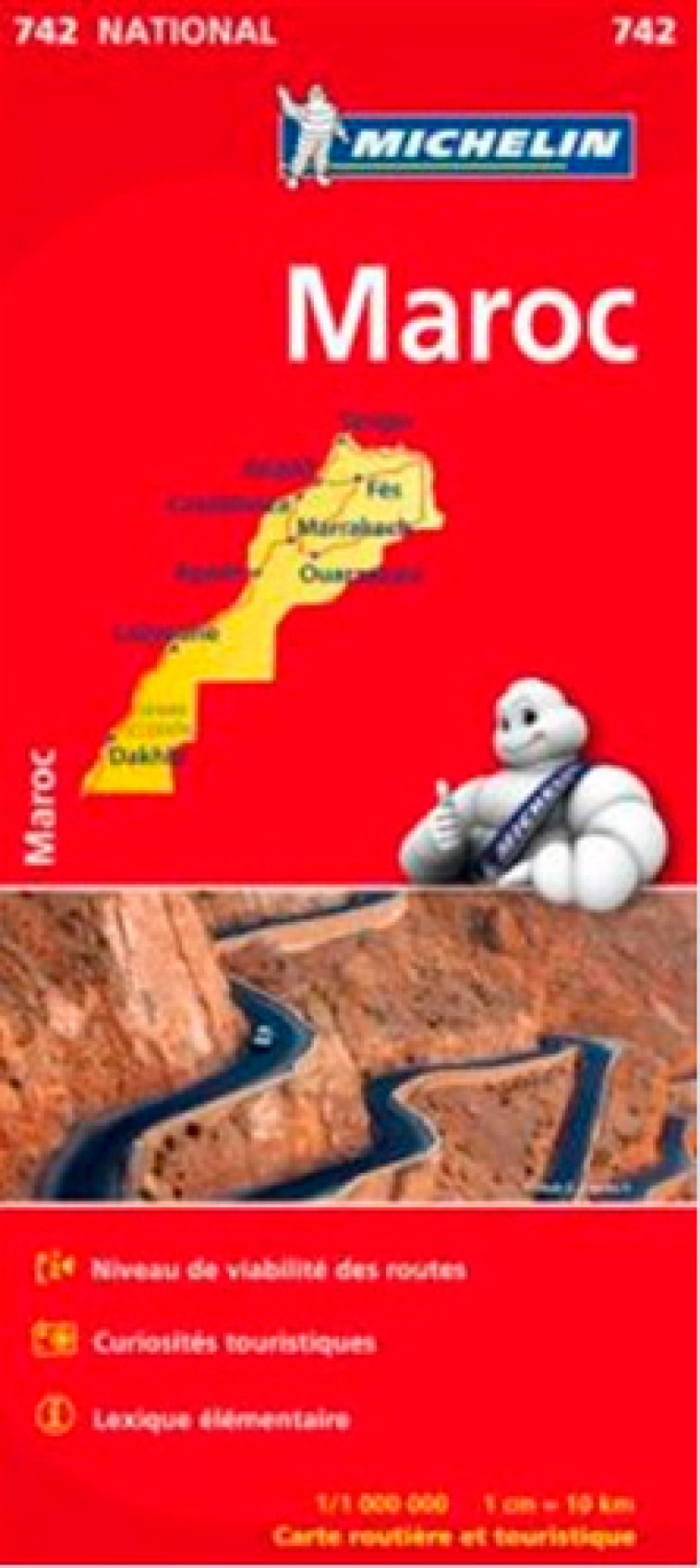 Carte Nationale Maroc / Marokko - XXX - MICHELIN