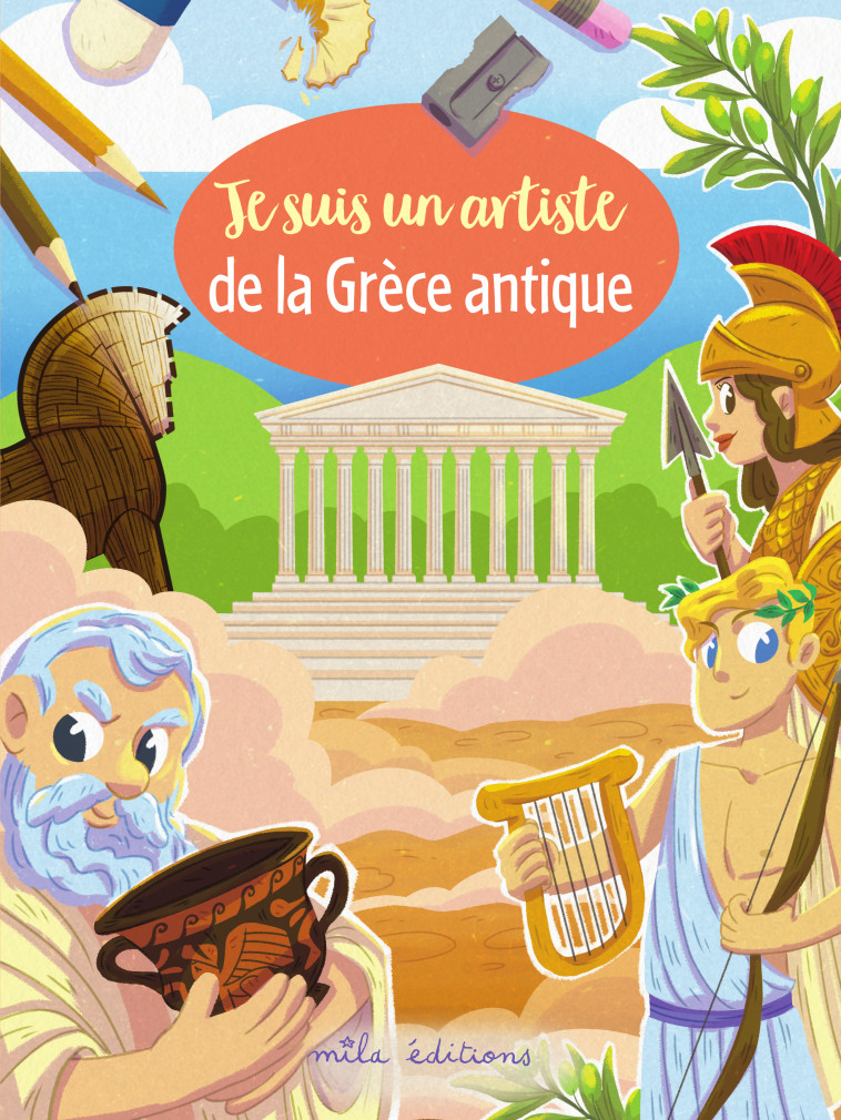 Je suis un artiste de la Grèce antique - Dorine Ekpo, Anne-Sophie Coppin - MILA