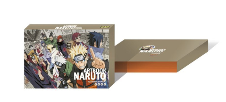 Coffret Naruto Artbooks Tome 1 - 2 - 3 - XXX - KANA