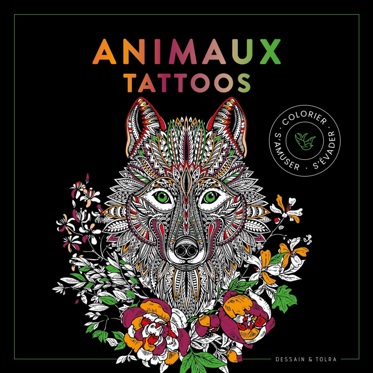 Black coloriage Animaux Tattoos -   - DESSAIN TOLRA